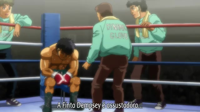 Hajime no Ippo Rising 3 Temporada Episódio - 2A Finta Dempsey é Destruída