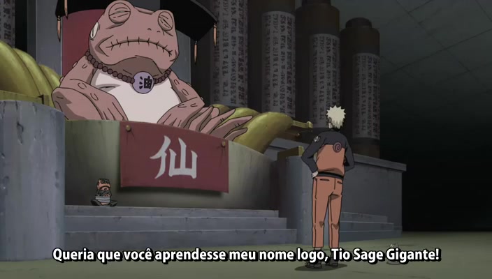 Naruto: Shippuuden Episódio - 220(Semi-Filler) A Previsão de Oogama Sennin