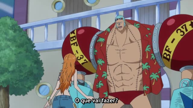 One Piece Episódio - 527Desembarque na Ilha dos Tritões!