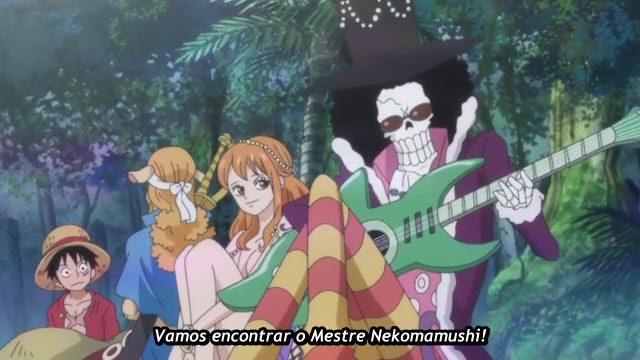 One Piece Episódio - 765Vamos Encontrar o Mestre Nekomamushi!