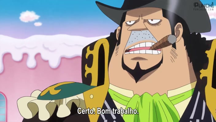 One Piece Episódio - 831Casal Estilhaçado! Sanji e Pudding Sobem no Altar!