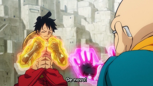 One Piece Episódio - 952“Cresce a Tensão em Onigashima! Dois Imperadores Cara a Cara!”
